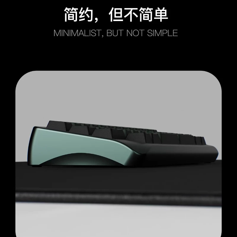 

NEW Hot Sales KBDfans Agar Mini Aluminum Shell Customized Brass Mechanical Keyboard Accessories for Gamers Design