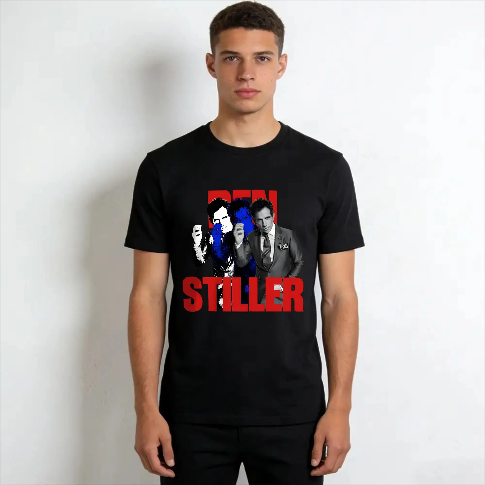 Men Women Printed Ben Stiller Tropic Thunder Movie  Tee T Shirt 100% Cotton  T-shirts Clothes