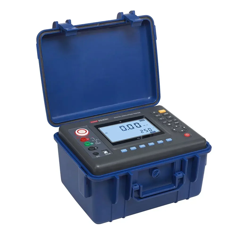 ES3035+ Digital Insulation Resistance Tester 5KV 2000Gohm High Voltage Insulation Resistance Tester