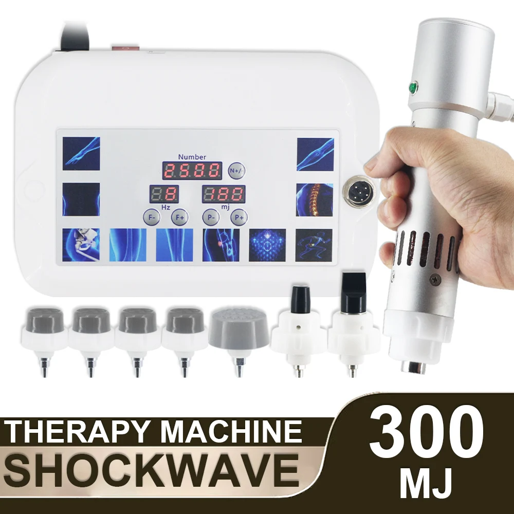 

300MJ Shockwave Therapy Machine For Erectile Dysfunction Effectively Relieve Limb Pain Plantar Fasciitis Shock Wave Massager