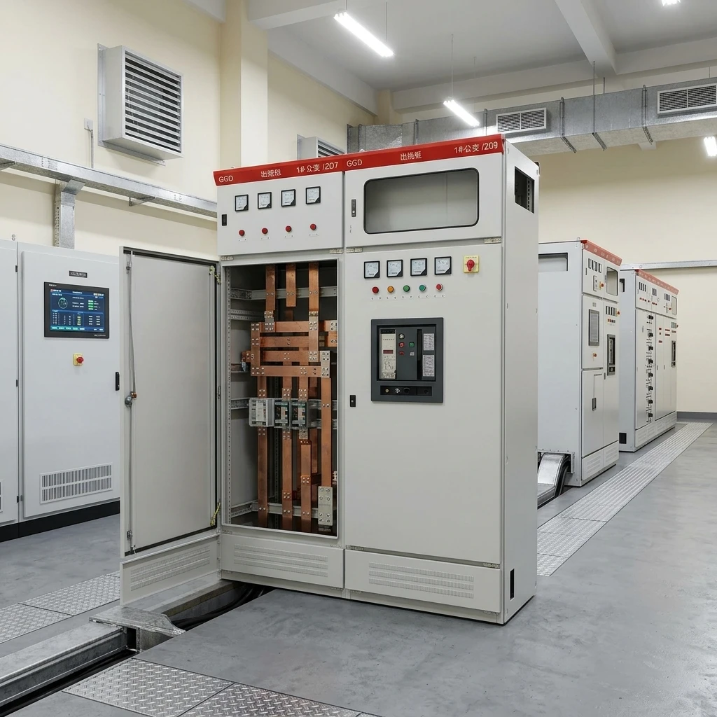 GGD Low Voltage Distribution Panel Complete Set Switch Cabinet  medium high voltage switchgear KYN28 High Voltage Switchgear