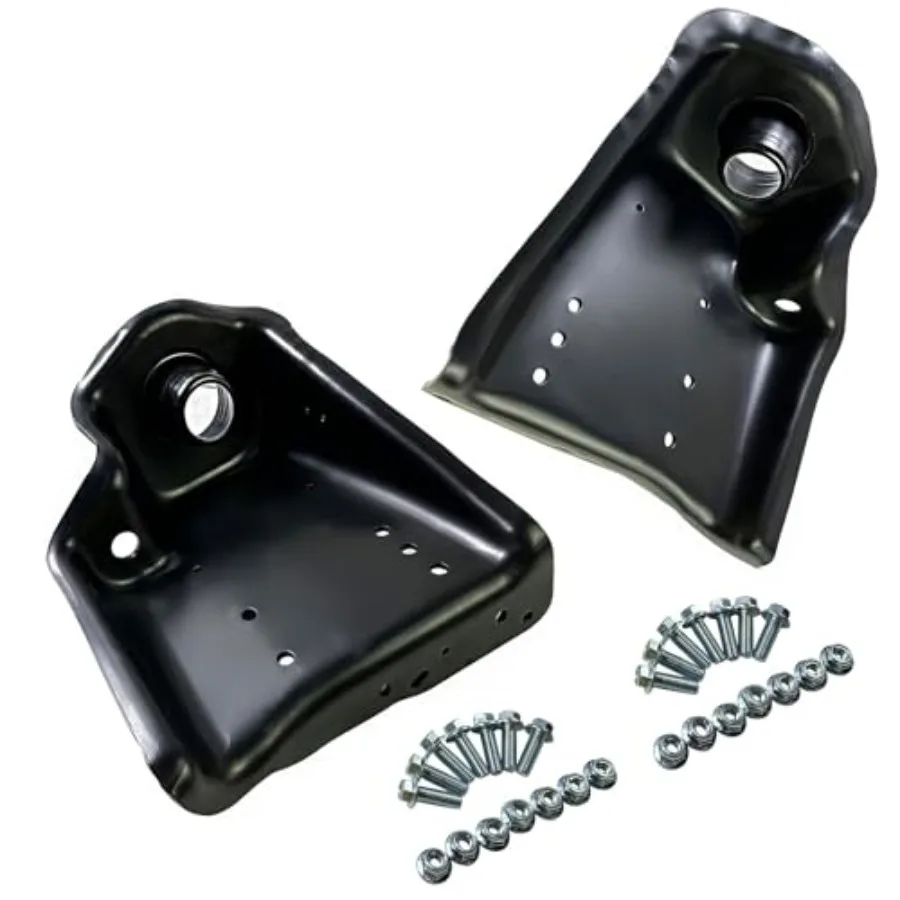 

Pair Front Spring Seat Housing Shock Tower Compatible with 2005-2007 F250 F350 F450 F550 er Duty RH and LH Side 4x4 Suspension