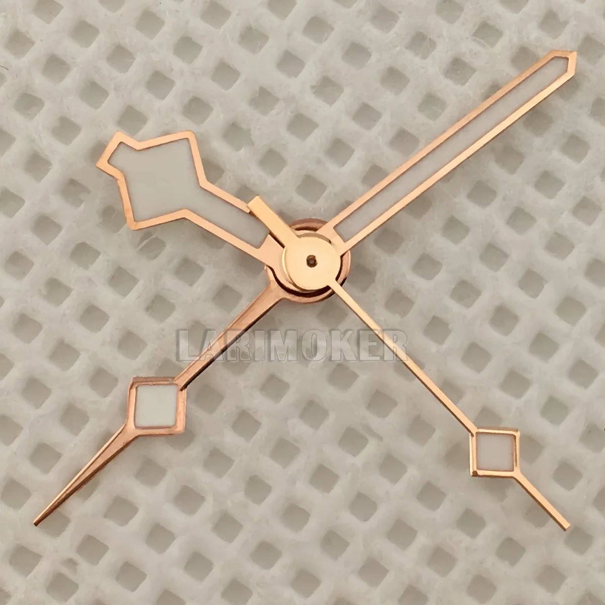 NH34 Gold and Silver Rose Gold Bronze Orange GMT Snowflake Watch Hands, Suitable for NH34A Movement Parts with Green Luminescent