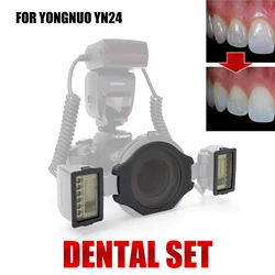 YONGNUO YN24 Flash Cross Polarization Set For Dental Photography - Polar Eye - No Reflections, No Glare Photo Kit For Dentist