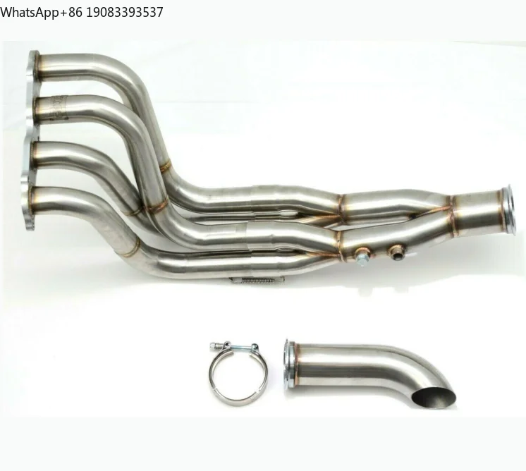 

New Performance Exhaust Header K SWAP K20 K24 TRi-Y EG EK DC2 3" Stainless Steel 304 Mirror Polished Drag Series Exhaust