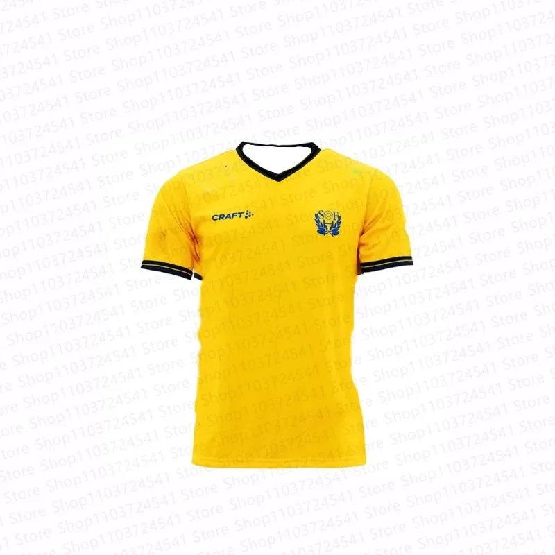 2024 Swedish Handball Jersey Tshirt Swedish Handball Fan Jersey Men's/Boys Summer Short Sleeve Handball Sports Jersey T shirt