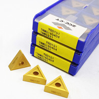 TNMG160404 YBD151/TNMG160408 YBD151/TNMG160408 YBC351 TNMG331 TNMG332 ZCC.CT CNC blade carbide inserts turning tools 10PCS/BOX