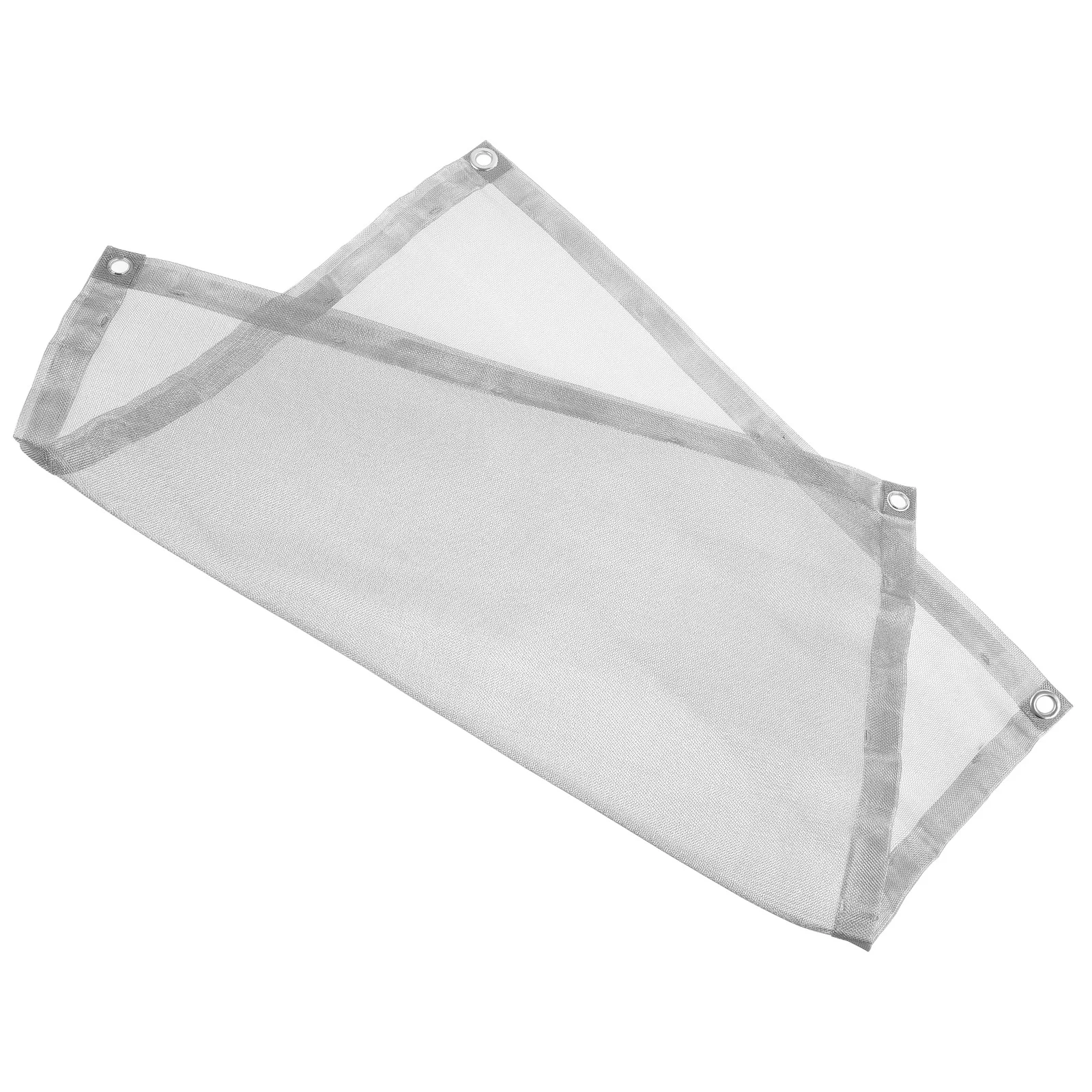 

Foldable Bonfire Stand Stainless Steel Mesh Grill For Camping Outdoor Barbecue Reusable Firewood Burning Rack Net