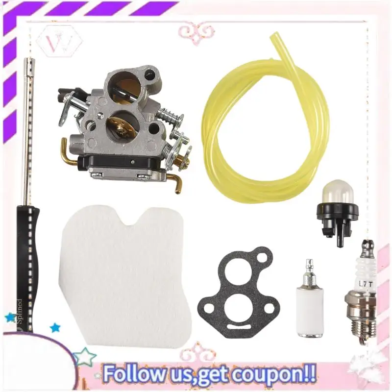 

Portable Carburetor And Air Filter Fuel Pipe Filter For Husqvarna 235 235E 236 240 E Chainsaw Jonsered Cs2234 Cs2238 Carburetor