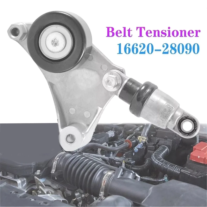 Belt Tensioner Assembly 16620-28090 For Scion TC XB Toyota Camry Highlander Rav4 Solara 2.4L