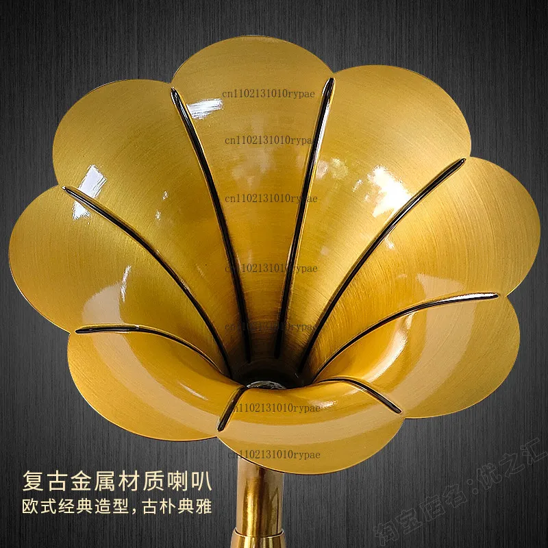 Vinyl Record Player Radio Turntable for Living Room Decor
