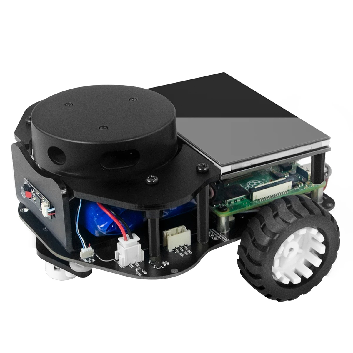 Factory new 4wd mecanum wheel ROS Lidar robot car with raspberry pi  smart  kits