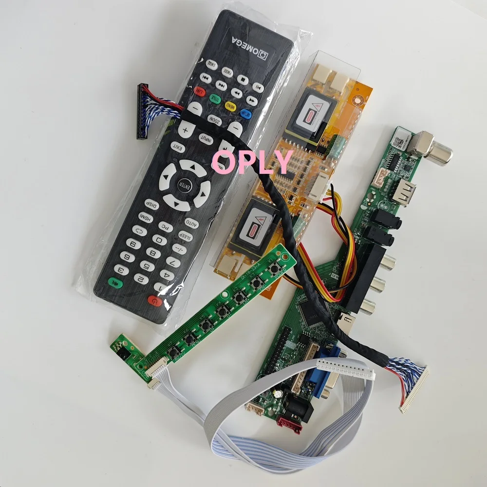 TV AV VGA لوحة تحكم عدة ل M201EW02 M201EW02 VB 1680x1050 شاشة لوحة ال سي دي 20.1 "HDMI-متوافق USB RF الصوت LED #1