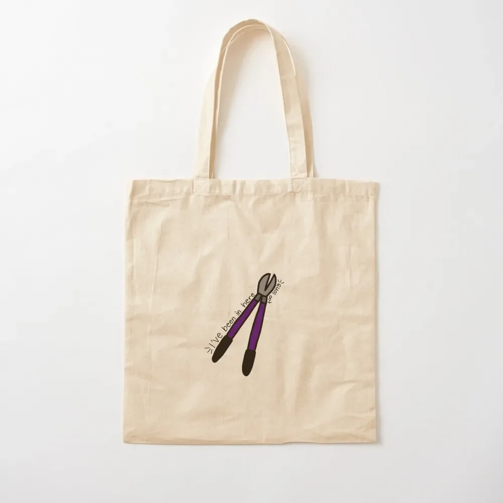 

I've Been In Here Too Long - Bolt Cutters Tote Bag shopper bags tote canvas Eco canvas bags