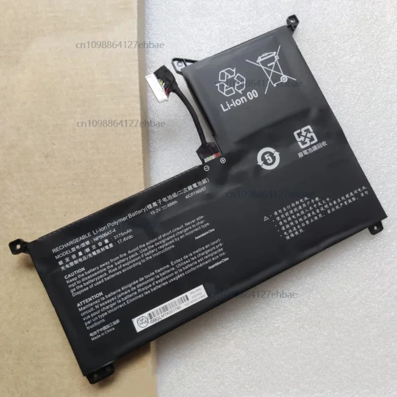 

Для Thunderobot TR 911M HJK F117 NP50BAT-4 NP50BAT-4-54 аккумулятор для Clevo NP70 X15 XS2021 XS22 X15AT X17 AT22 Schenker Focus 15