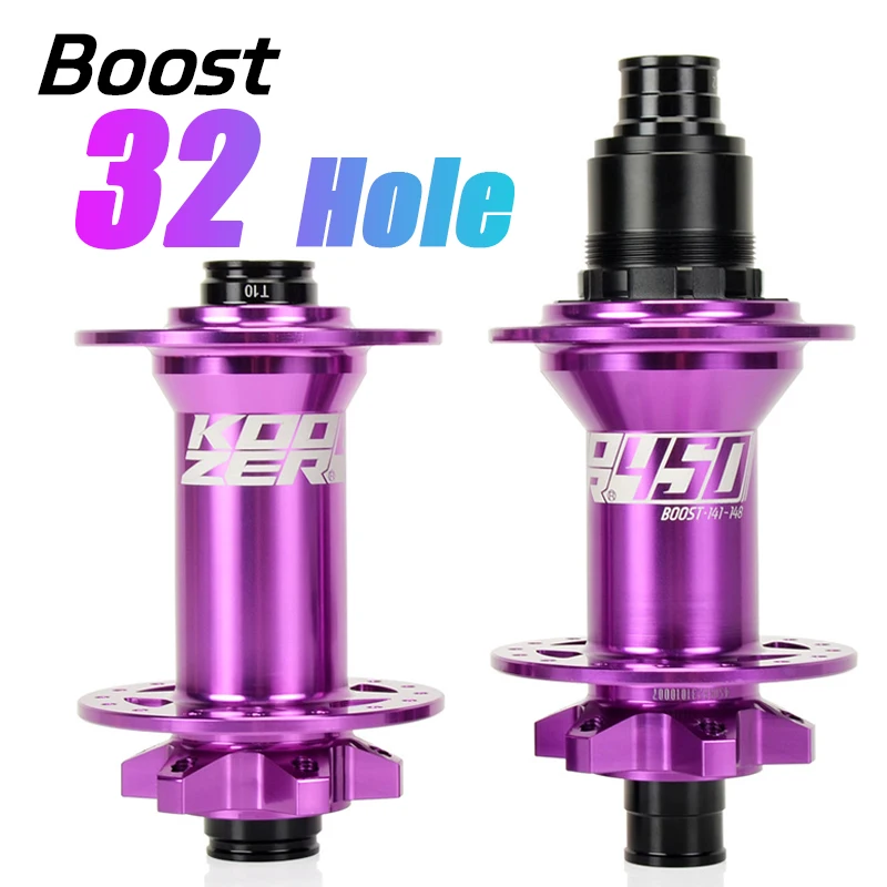 KOOZER 450 32H Boost Mtb Hubs Disc Brake 120 Click Hub 15x110
