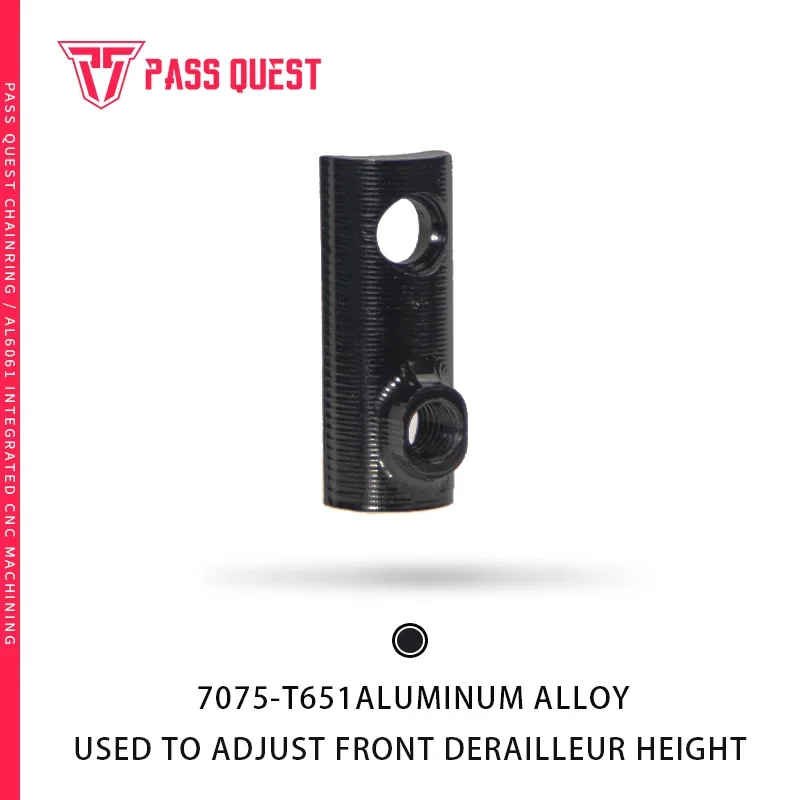 PASS QUEST Road Bike Front Derailleur Extender for 11S 12S