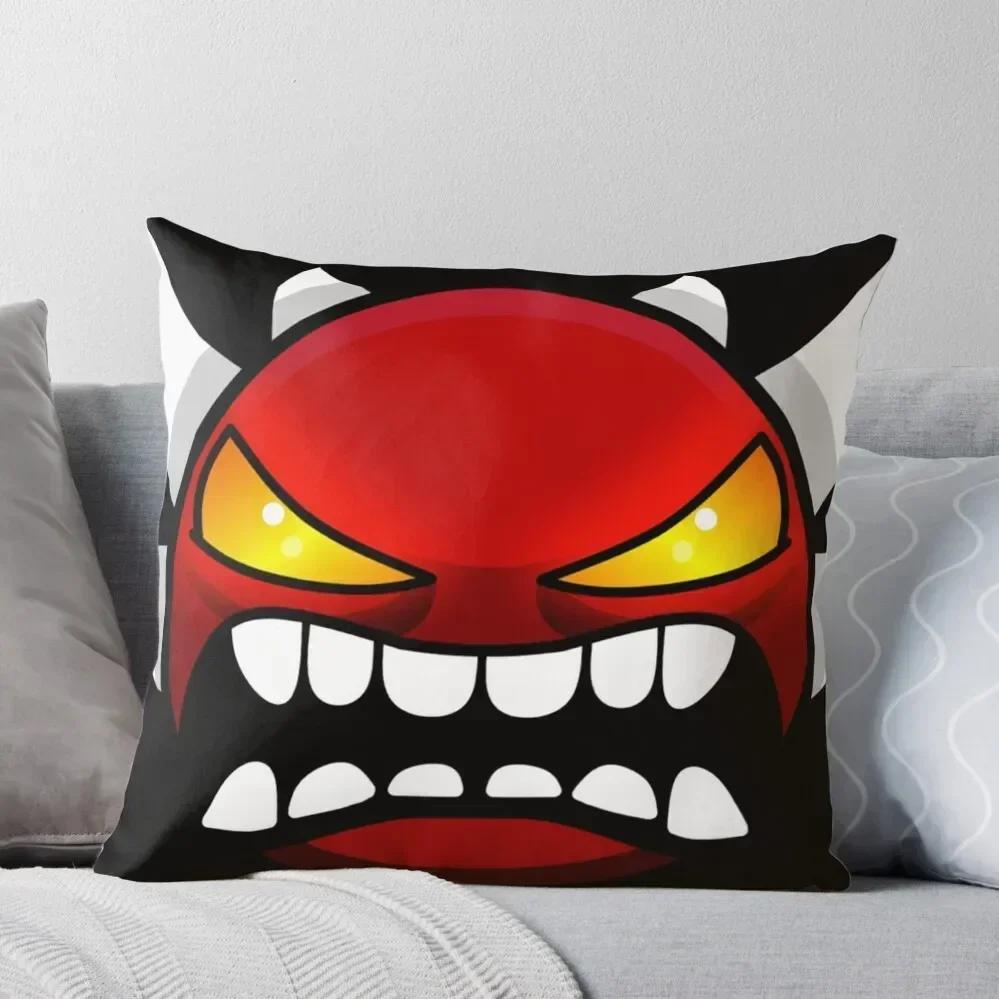 

Geometry dash Extreme demon Throw Pillow Cushions For Sofa Cushion Cover Set pillow