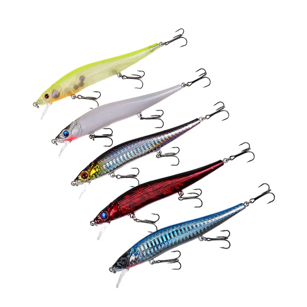 Señuelo minnow artificial – Crankbait duro para pesca de lucio - imagen 2
