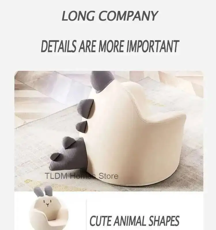 Süße Prinzessin Cartoon Sofa Baby koreanische Sitz abnehmbare waschbare Junge Kinder Baby kleine weiche Mini bequeme Sofa