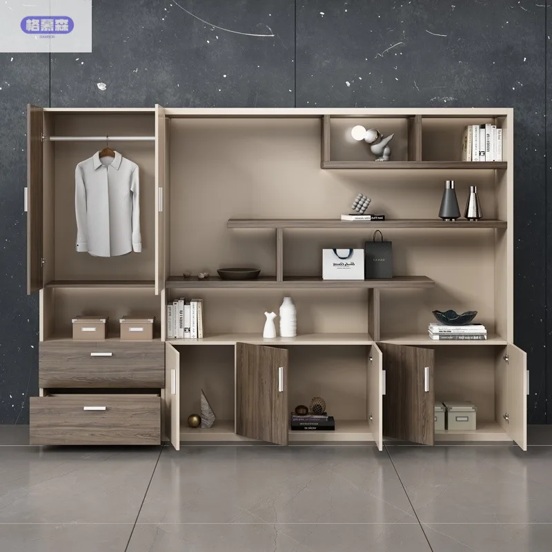 Boss Office File Wooden Background Information Filing Bookcase Locker Locker Storage Cabinet