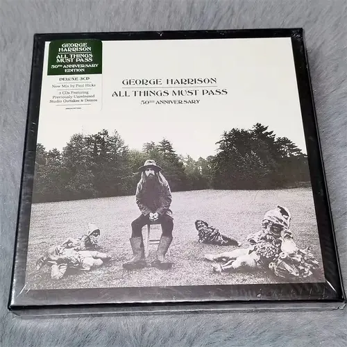 Imagen 1 del producto CD de música clásico Pop George Harrison, álbum de todas las cosas deben pasar, grabación de música, Walkman, trampas de sonido para coche, caja de regalo de colección