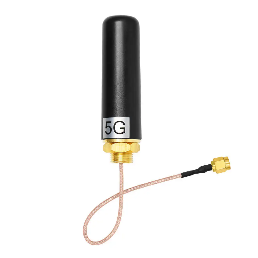 

4G LTE 5G Cabinet Antenna 8dbi 600-6000MHz Omni Directional Waterproof Smart Terminal Aerial DTU LoT 5G Module SMA Male IPEX1