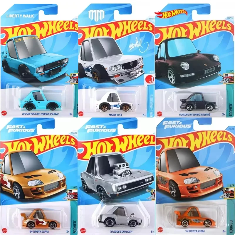 Hot Wheels металлические машинки Nissan Skyline 2000 GTR Mazda RX