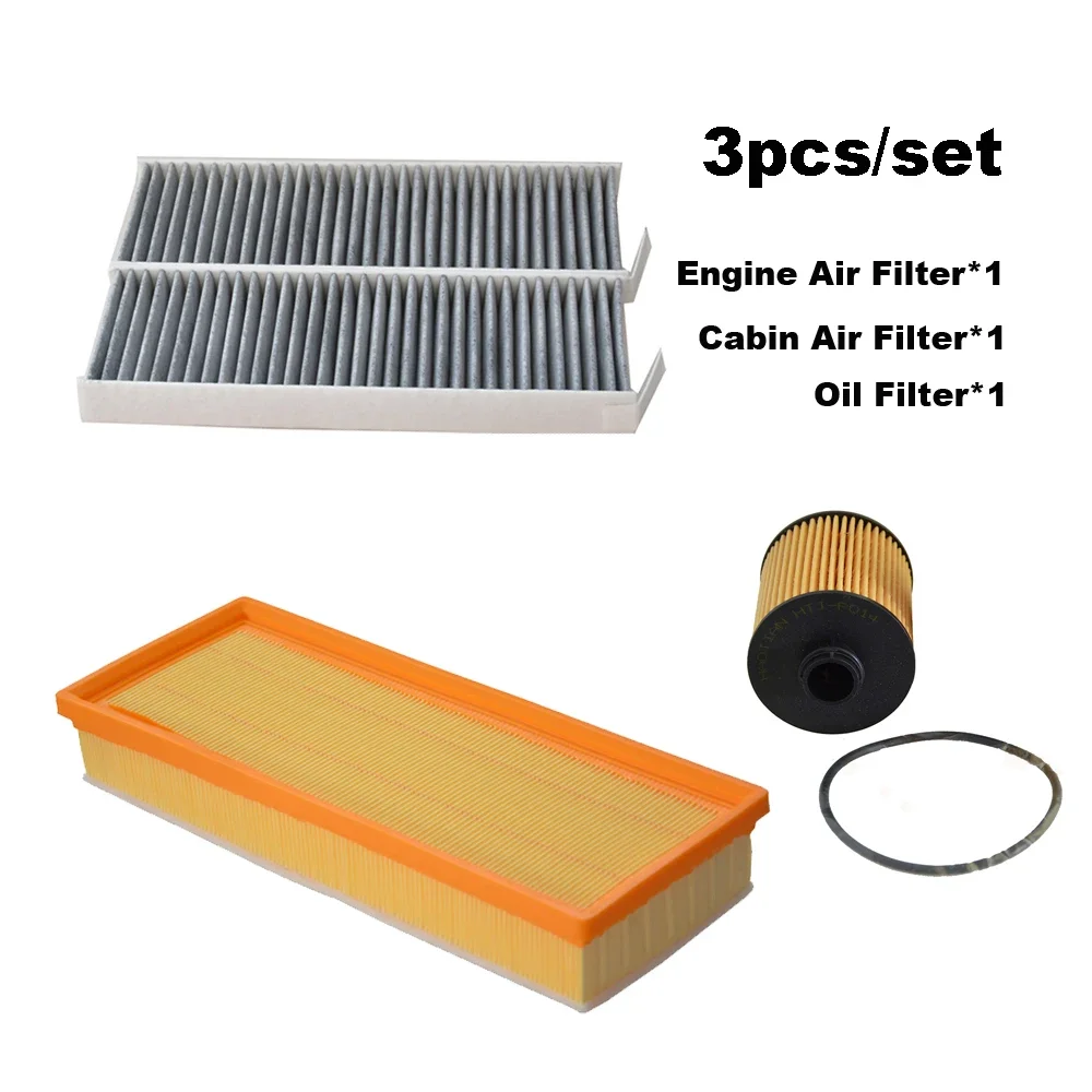 

Комплект из 3 фильтров для Peugeot 3008 2016 1.6T: воздушный, салонный и масляный фильтры, запчасти для авто, артикулы 9806411580, 6447XG