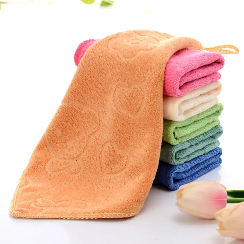 Nouveau-né Bébé Serviettes Salive Super Doux Microcarence Serviette D'allaitement Garçons Bol Gant De Toilette Bebe Toalha Chiffons Mouchoir TS163-5