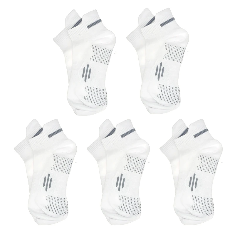 AliExpress 5 Pairs Men's Sports Socks Breathable Gym Running Fitness Tennis Jogging Cycling Cotton Sweat Absorbing Short Socks
