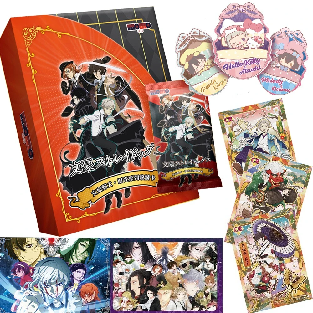 

Bungo Stray Dogs "Time Series" Anime Trading Cards Booster Box, Premium Collectible TCG Cards with Dazai Atsushi Chuuya for Fans