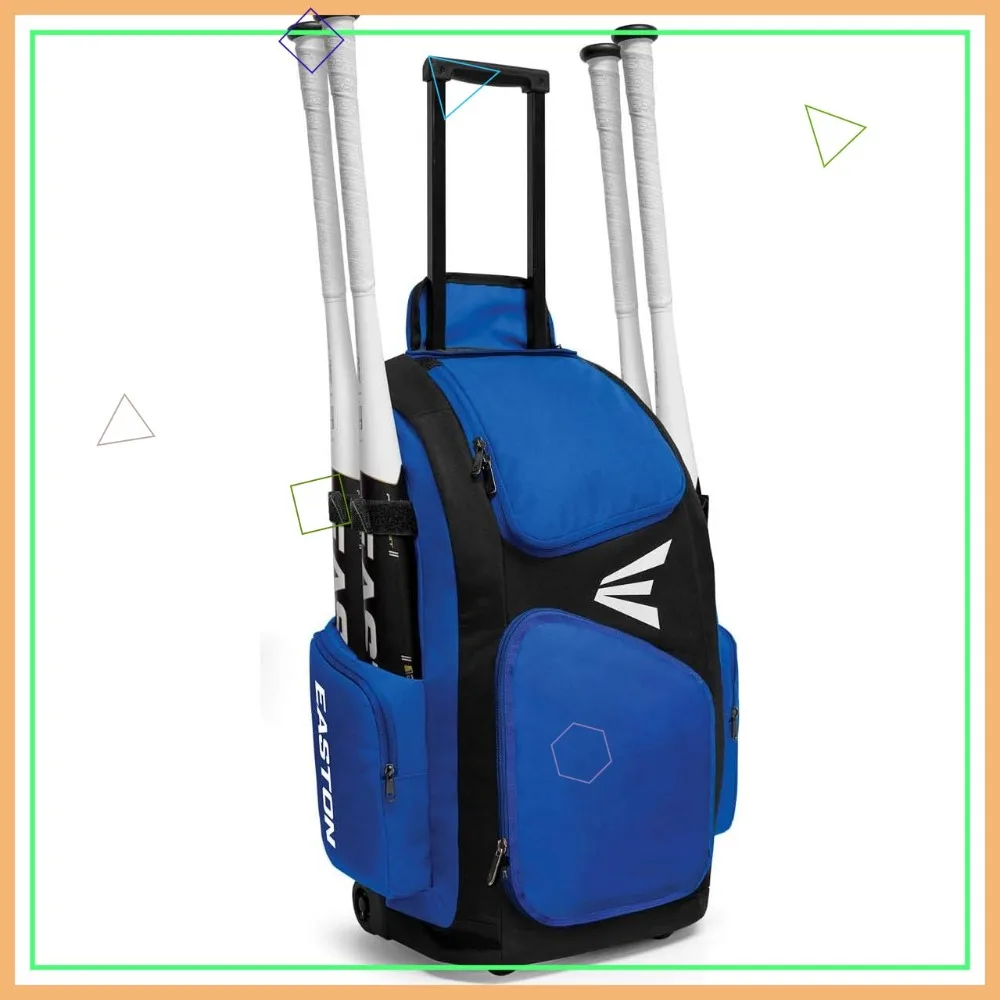 

TRAVELER STAND-UP Wheeled Equipment Bag for Baseball & Softball, Multiple Colors