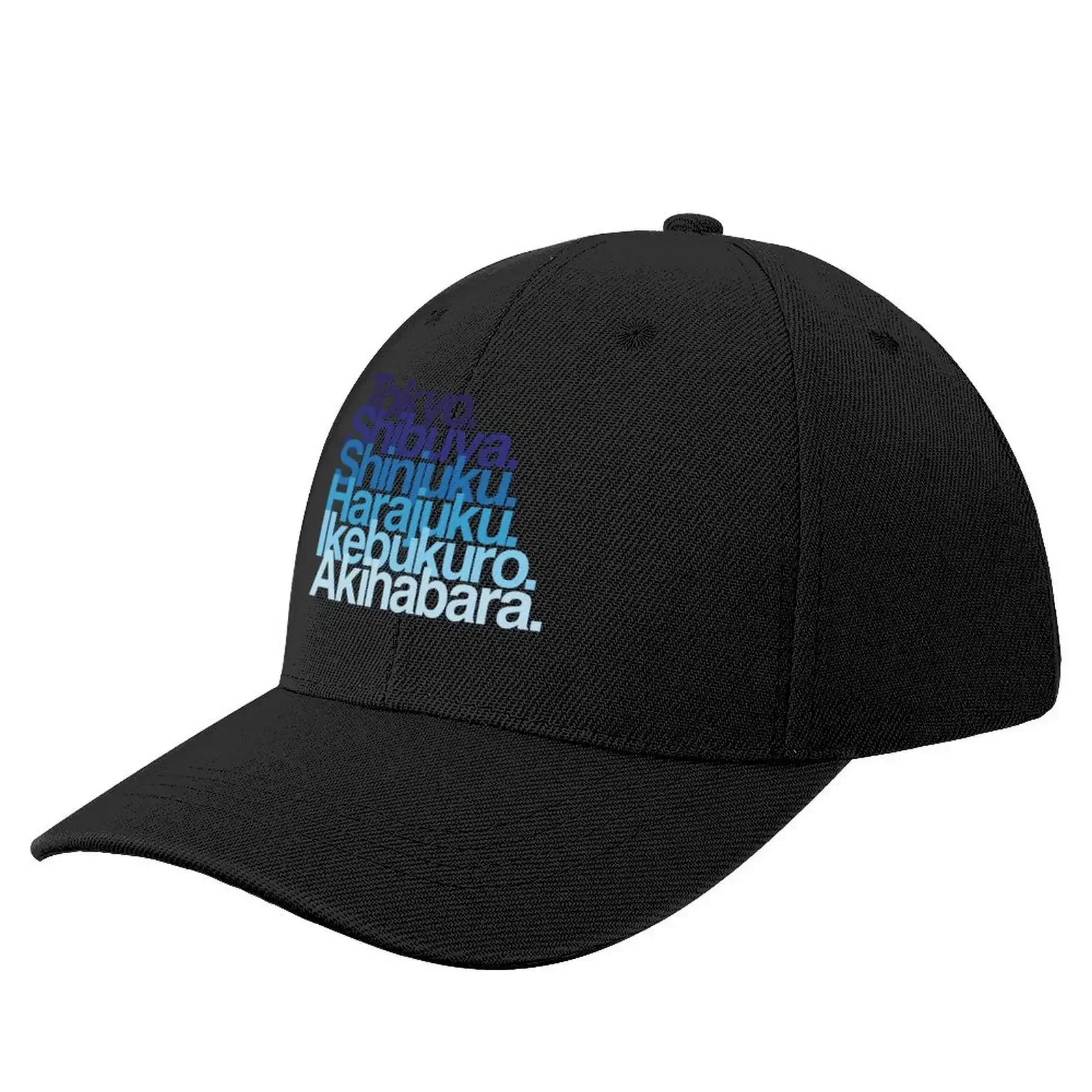 Tokyo Districts (Blues) Baseball Cap Luxus Mann Hut Streetwear Kinder Hut lustige Hut Frauen Hüte für die Sonne Männer