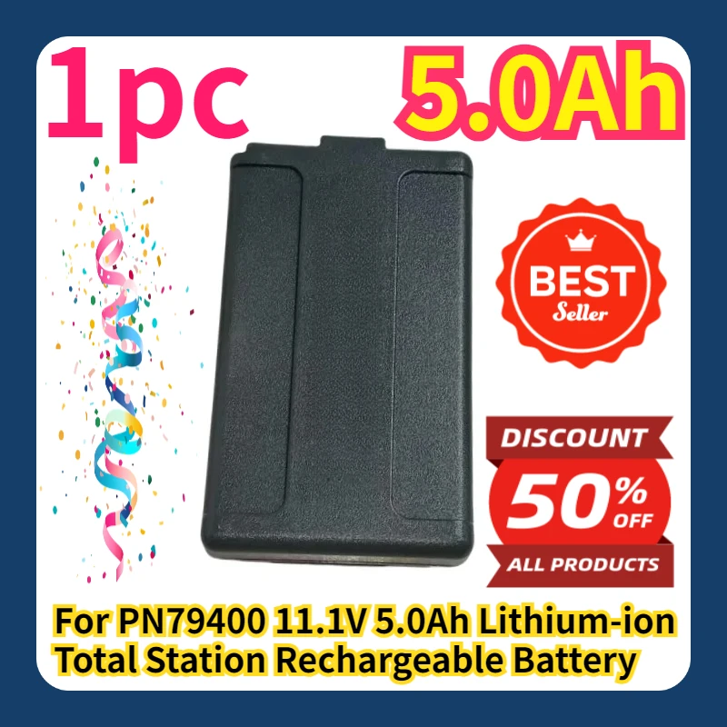 For PN79400 11.1V 5.0Ah Lithium-ion Total Station Rechargeable Battery