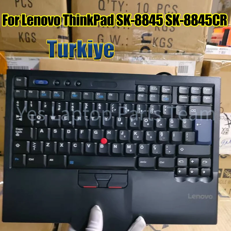 

For Lenovo ThinkPad SK-8845 SK-8845CR Japanese Turkiye Belgium Greece Arabic English Poland 00MV960 USB Keyboard and Pointer