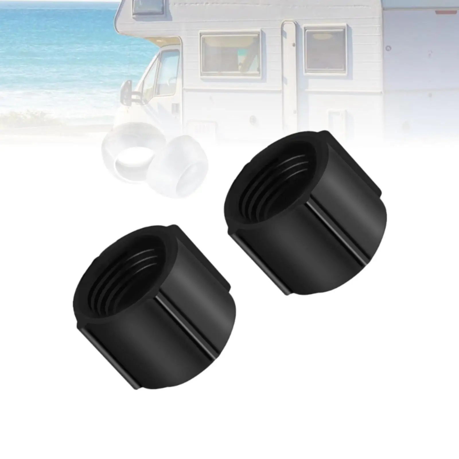 Low Point Drain Seals and Caps Plastic Set Direct Replace Spare Parts for Camper 1 2 Inch Lines