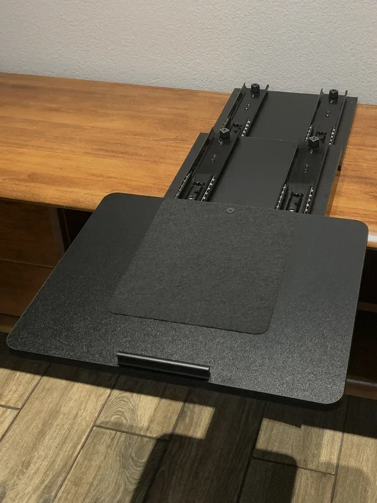 محطة تلفزيون تلسكوبية فائقة التركيز القصير، دعامة عرض أمامية وخلفية تلسكوبية لانهائية لأعلى ولأسفل، ارتفاع لا نهائي