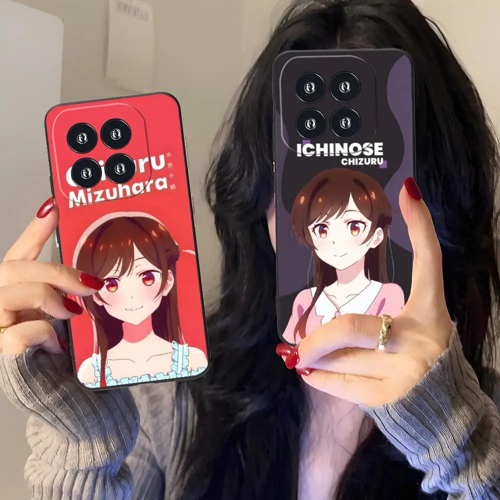 

Rent Girlfriend Chizuru Mobile Phone Case for Xiaomi 15 14 13 12 Mi 11 T Ultra Lite Pro S X 5G Colour Printing Smartphone Luxury