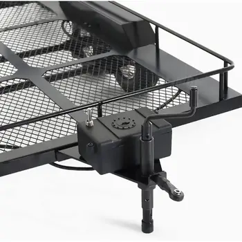 1/10比例金屬遙控拖車,適用於1/10遙控攀爬車,例如Axial SCX10、TRX4、TRX6等,以及其他1/10遙控攀爬車升級配件。 8 最佳銷售 遙控船拖車 - №1