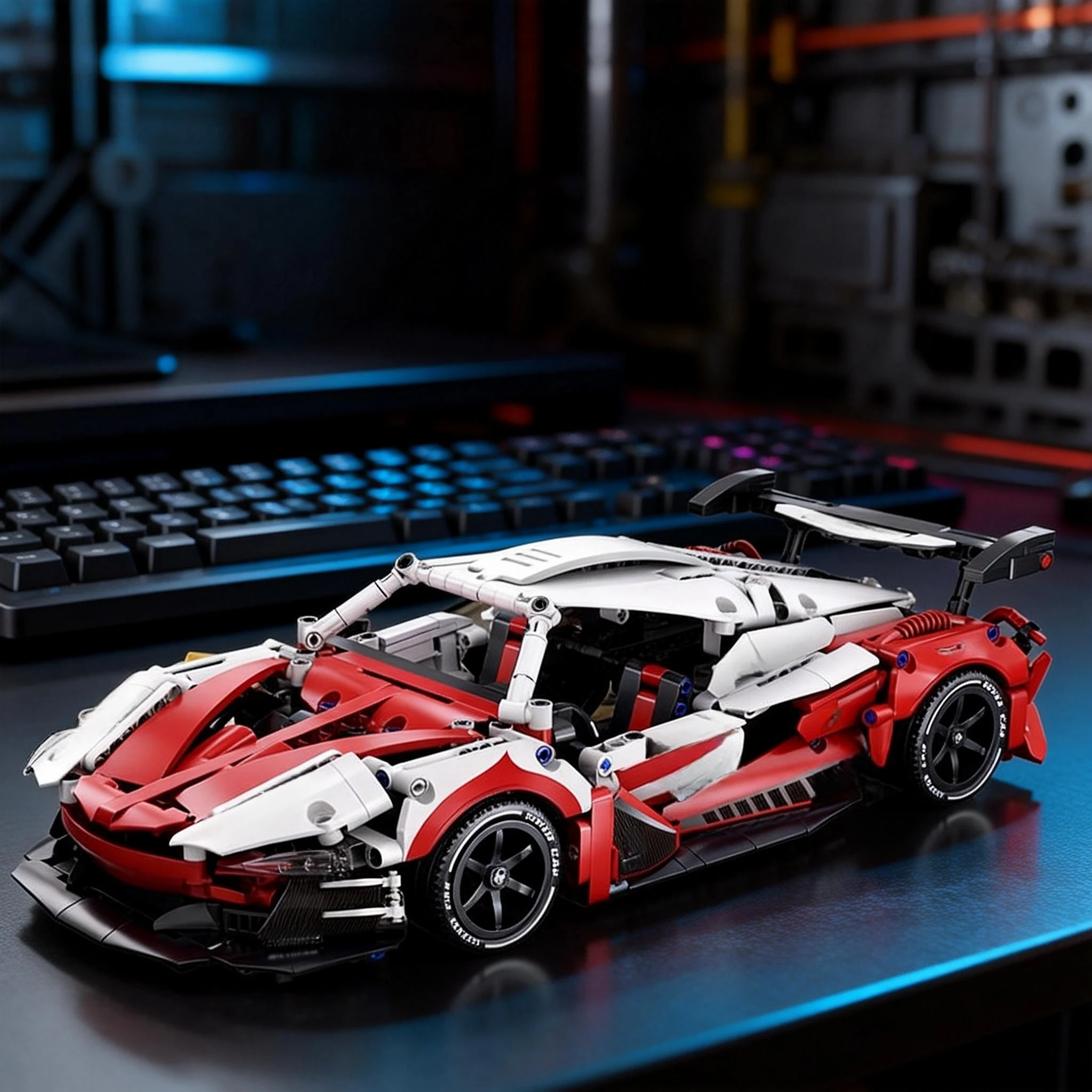 

Новинка 2026: Конструктор «Суперкар P1» (1:14, 1200+ деталей) — Техническая модель гоночного автомобиля, игрушка для мальчиков, подарок