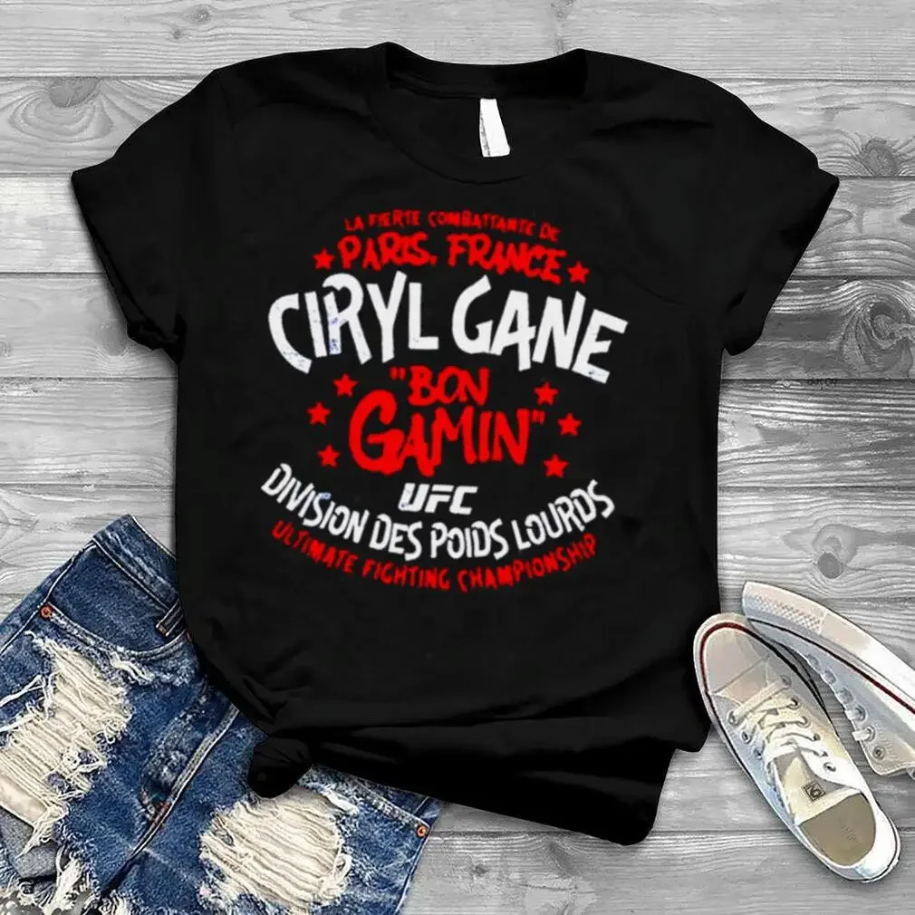 Bon Gamin Paris France Ciryl Gane Shirt