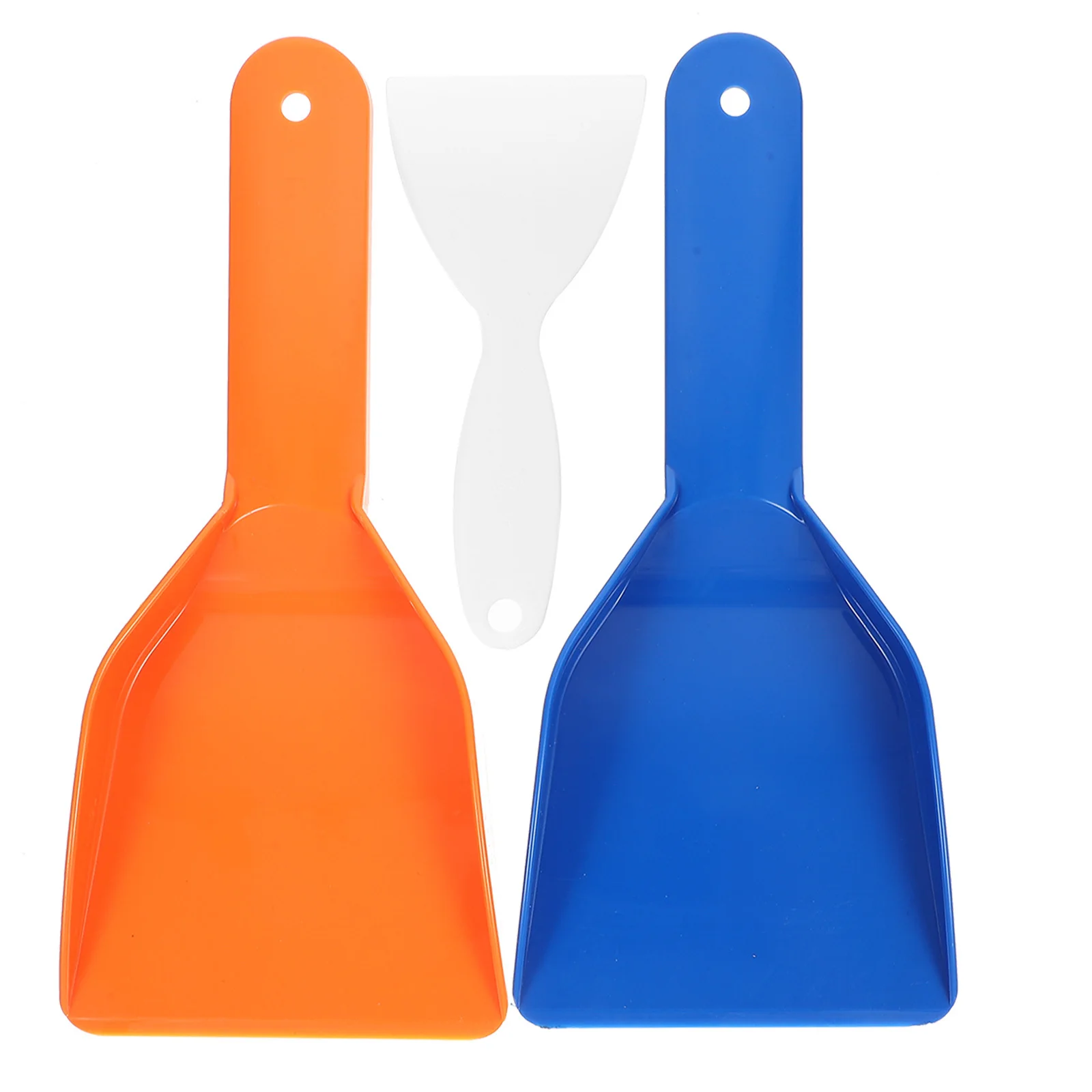 

3pcs Ice Removing Shovel Plastic Freezer Scraper For Refrigerator Car Snow Remover Kitchen Cleaning Tool Handheld Frost Spade