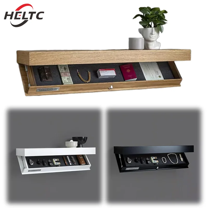 Unique Magicflap Designer Shelf With Secret Compartment Concealed Floating Shelf Wall-Mounted Storage Solution Hidden Furniture