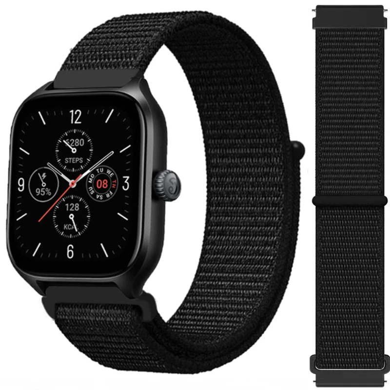 20mm 22mm Loop Strap For Amazfit GTS 4 Mini/GTR Samsung Galaxy Watch 6/5/4 5 Pro 6 Classic Huawei Watch 4/3/GT3-2 Pro Watchband