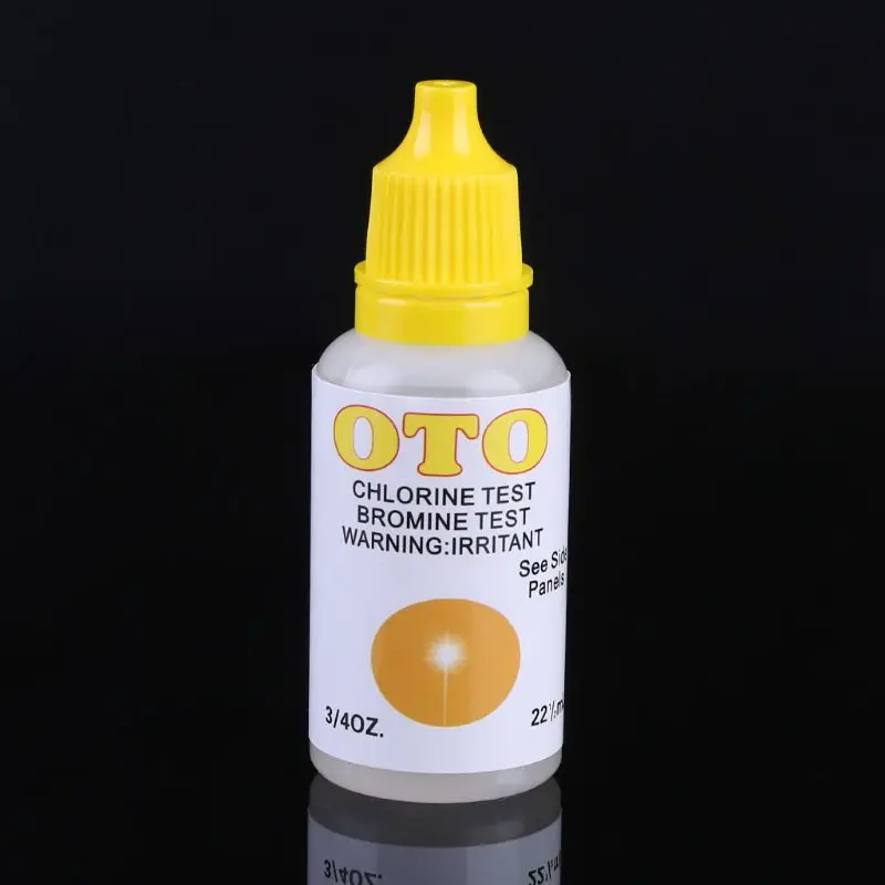 PH Chlorine Testing Liquid Water Quality Test Kit Swimming Pool Hydroponics Aquarium Tester PH Chlorine Liquid Inspect