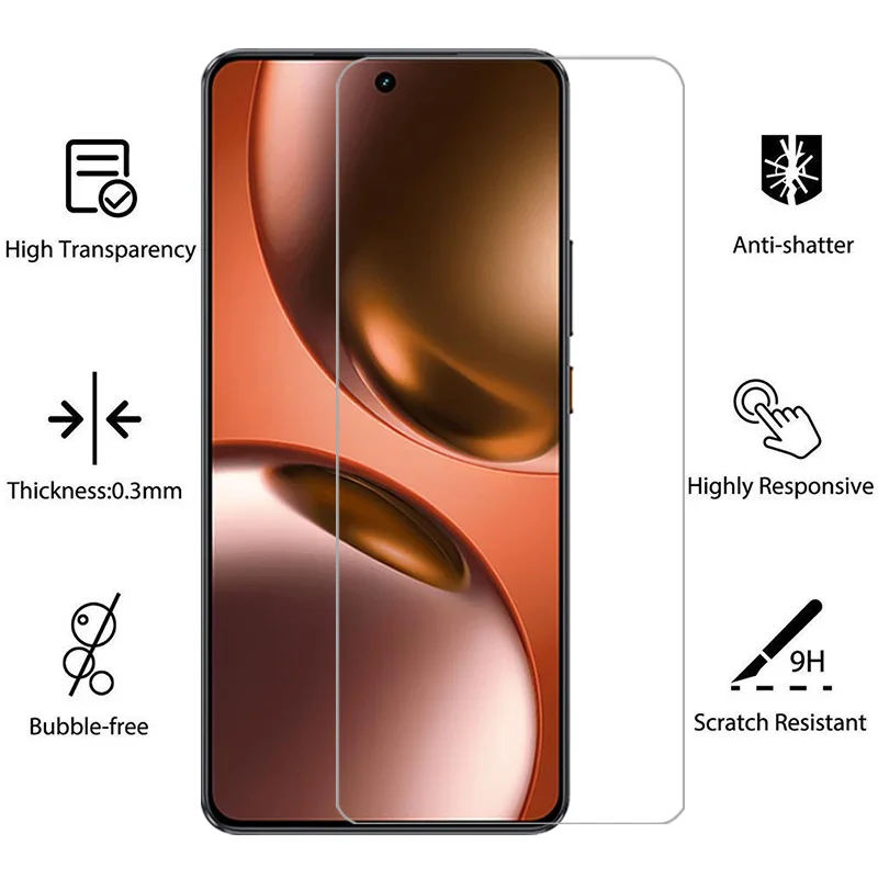 حافظة هاتف من الزجاج المقسى لهاتف Realme gt 7 pro 7t على Real Meg Realmegt 7 gt7 t 7pro gt7pro gt7t 5g غطاء خلفي Realmi Real me #2