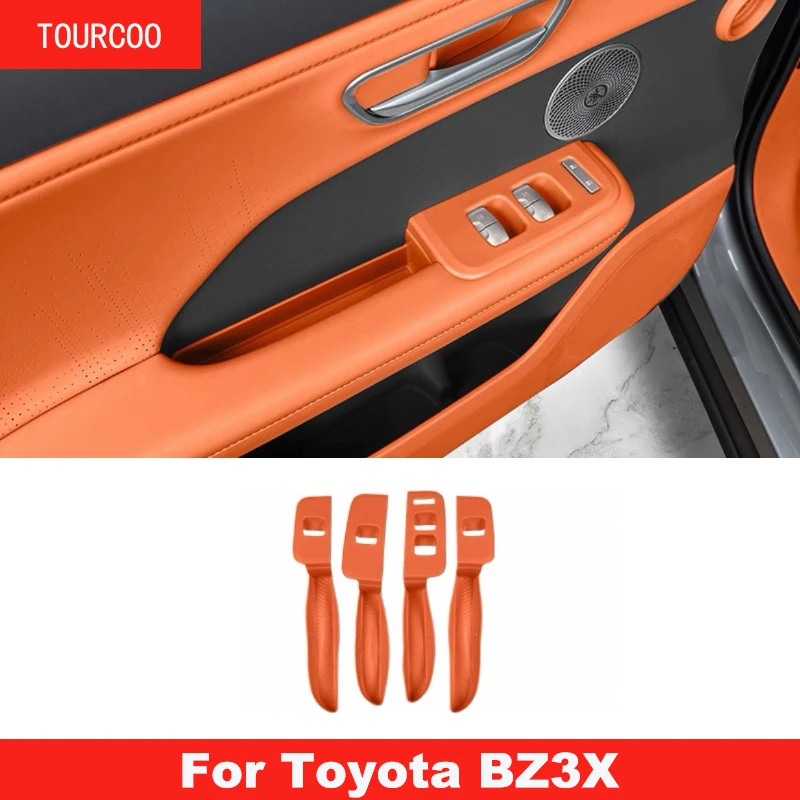 

For Toyota BZ3X 2025 Car Window Lifting Panel Silicone Pad Anti-scratch Car Door Handle Storage Box Interior Accessories