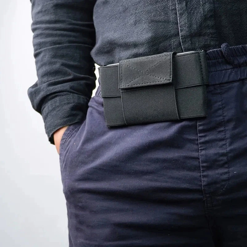 حقيبة خصر آمنة مخفية صغيرة مبتكرة ⁣ ⁣ ⁣ ⁣ مقصورة تخزين غير مرئية من Fanny Pack، حاوية آمنة للجري في الهواء الطلق
