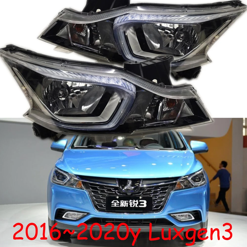 

1pcs car LuxgenU3 bumper headlamp for Luxgen3 headlight 2016~2020y car accessories Luxgen U3 head lamp Luxgen U3 fog lamp